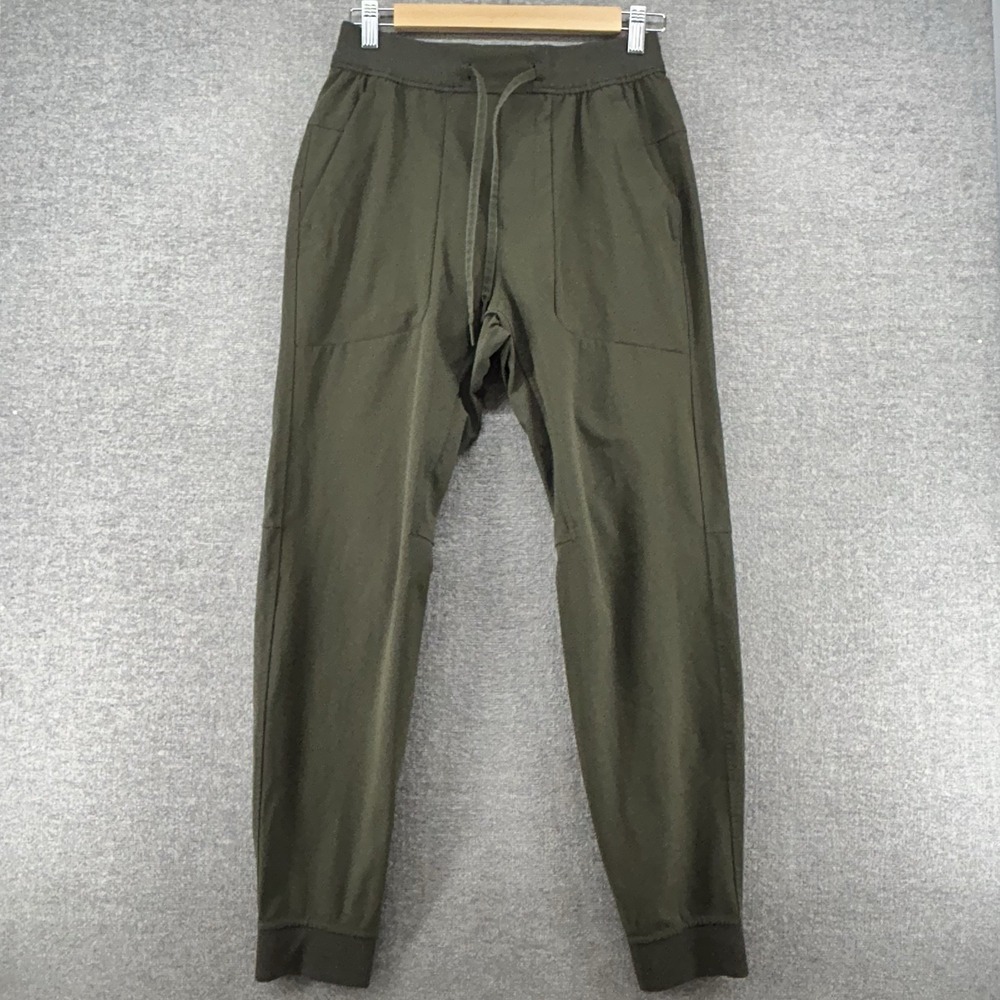 Lululemon ABC Jogger 31" Pants Men Size XS Dark Olive Activewear Tapered